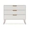 Manhattan Comfort Rockefeller Dresser in Off White and Nature, PK2 2-103GMC3 - alternate 3